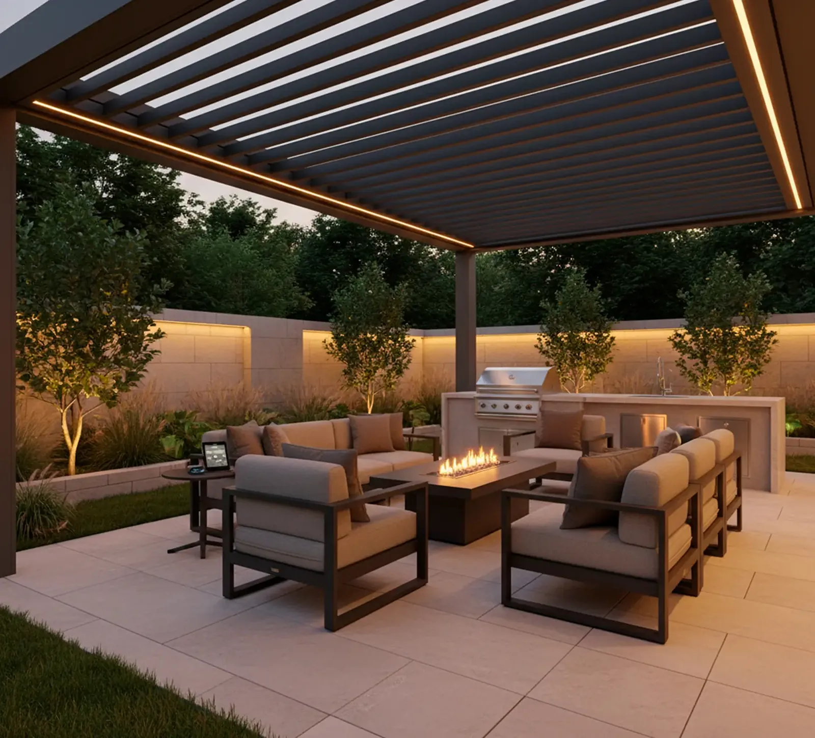 Backyard remodel by Renovex Construction